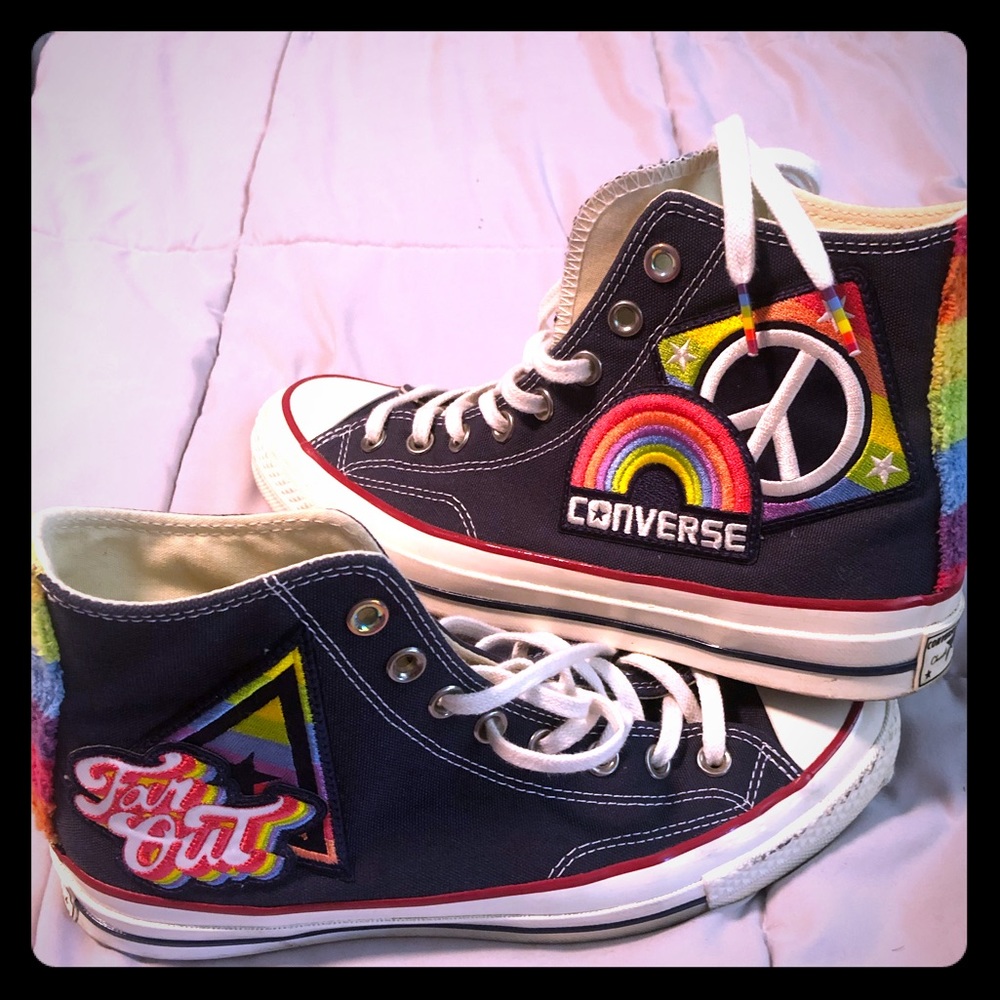 Limited edition Chuck Taylors pride vintage